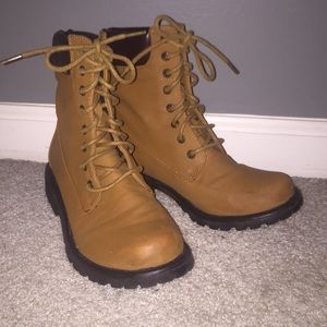 Combat boots women’s size 6 work boots